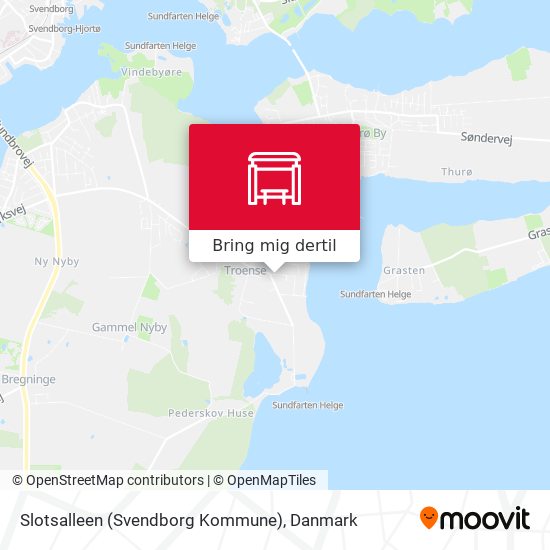 Slotsalleen (Svendborg Kommune) kort