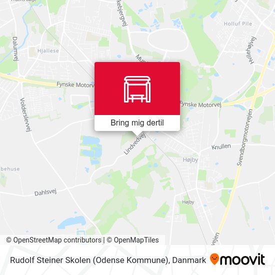 Rudolf Steiner Skolen (Odense Kommune) kort