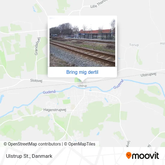 Ulstrup St. kort
