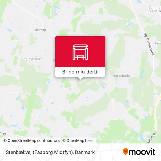 Stenbækvej (Faaborg Midtfyn) kort