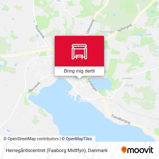Herregårdscentret (Faaborg Midtfyn) kort