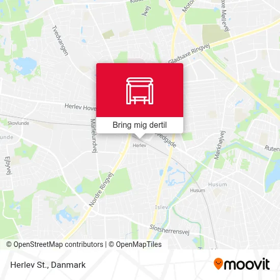 Herlev St. kort