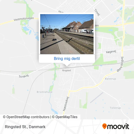 Ringsted St. kort
