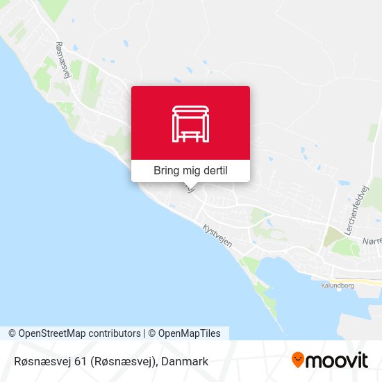 Røsnæsvej 61 kort