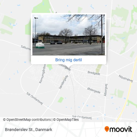 Brønderslev St. kort