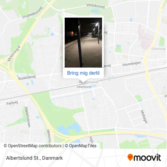 Albertslund St. kort