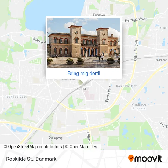 Roskilde St. kort