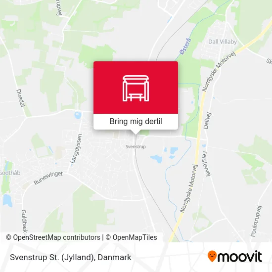 Svenstrup St. (Jylland) kort