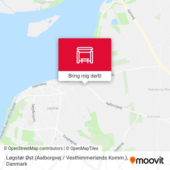 Løgstør Øst (Aalborgvej / Vesthimmerlands Komm.) kort