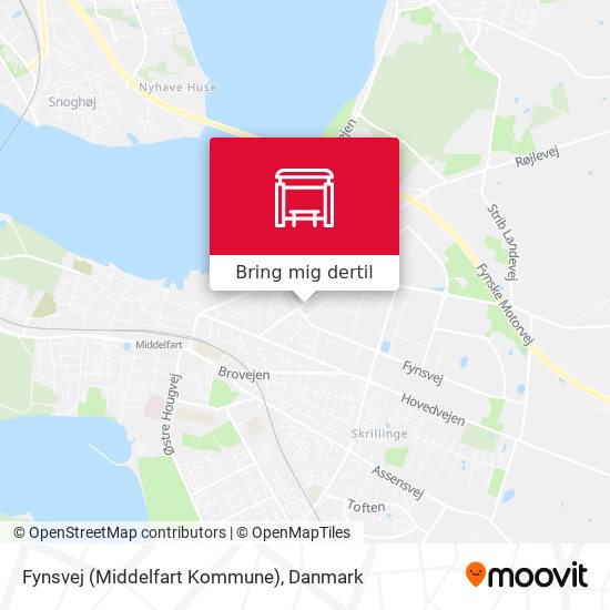 Fynsvej (Middelfart Kommune) kort