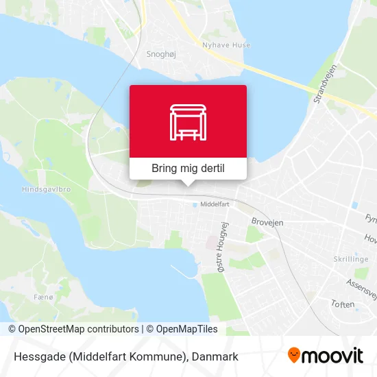 Hessgade (Middelfart Kommune) kort