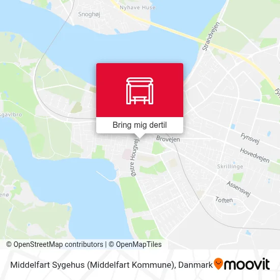 Middelfart Sygehus (Middelfart Kommune) kort