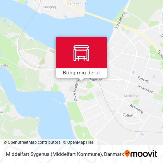 Middelfart Sygehus (Middelfart Kommune) kort