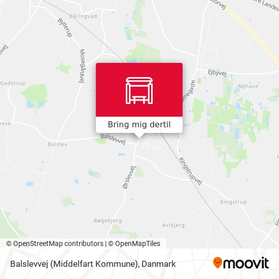 Balslevvej (Middelfart Kommune) kort