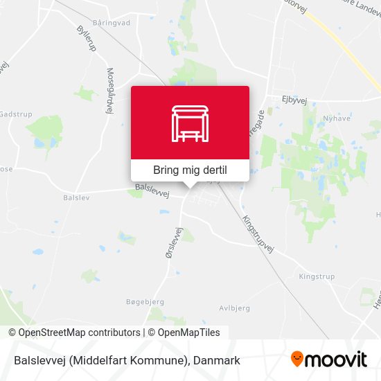 Balslevvej (Middelfart Kommune) kort