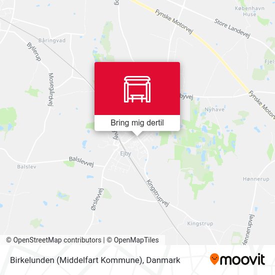 Birkelunden (Middelfart Kommune) kort