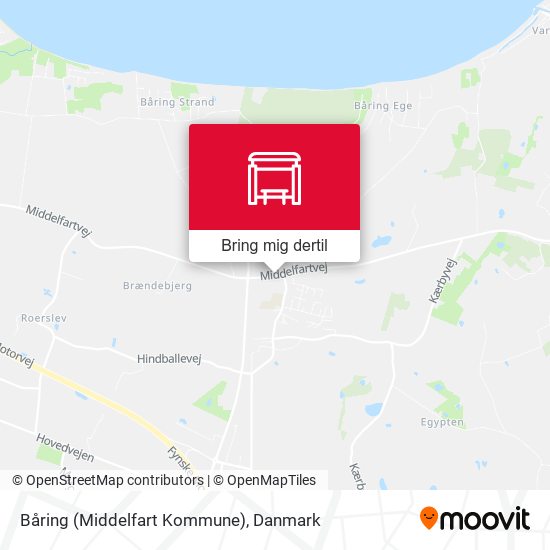 Båring (Middelfart Kommune) kort