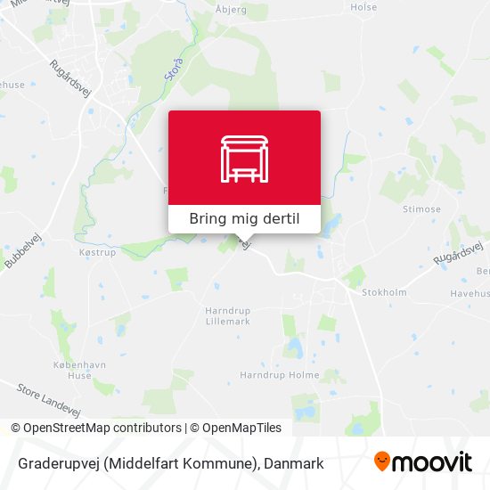 Graderupvej (Middelfart Kommune) kort