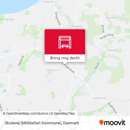 Skolevej (Middelfart Kommune) kort