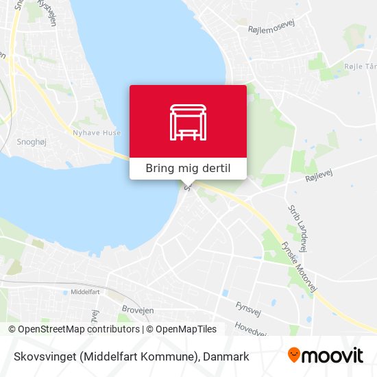 Skovsvinget (Middelfart Kommune) kort