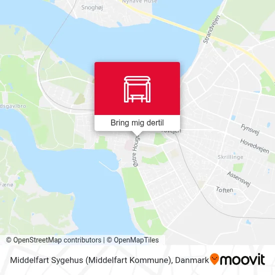 Middelfart Sygehus (Middelfart Kommune) kort