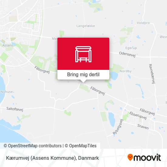 Kærumvej (Assens Kommune) kort
