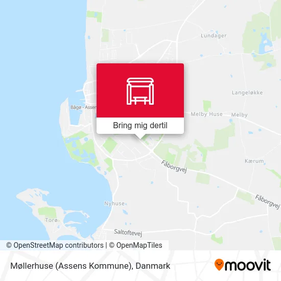 Møllerhuse (Assens Kommune) kort