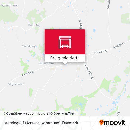 Verninge If (Assens Kommune) kort