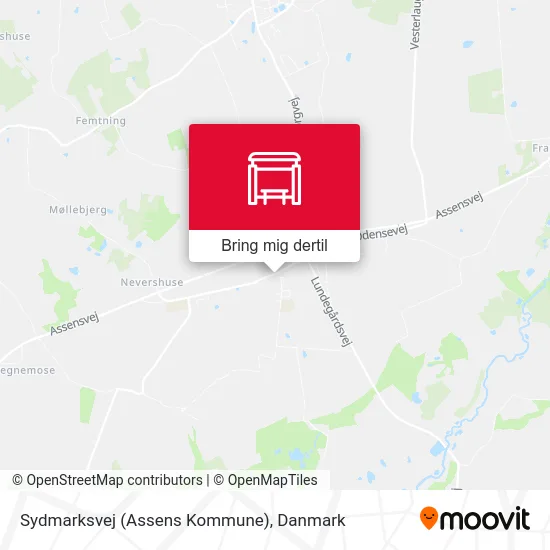 Sydmarksvej (Assens Kommune) kort