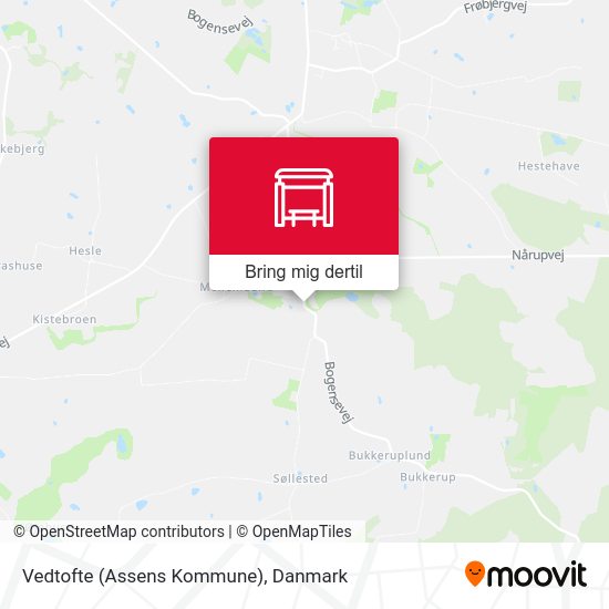 Vedtofte (Assens Kommune) kort