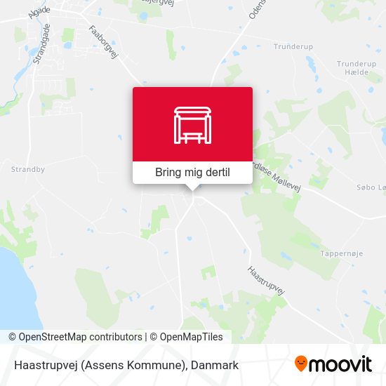 Haastrupvej (Assens Kommune) kort