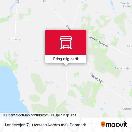 Landevejen 71 (Assens Kommune) kort
