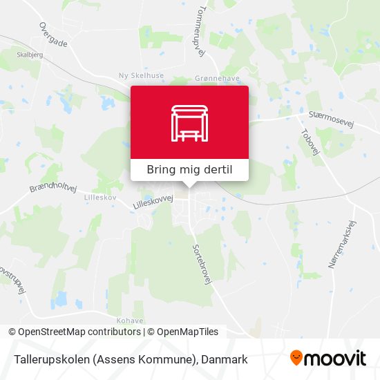 Tallerupskolen (Assens Kommune) kort