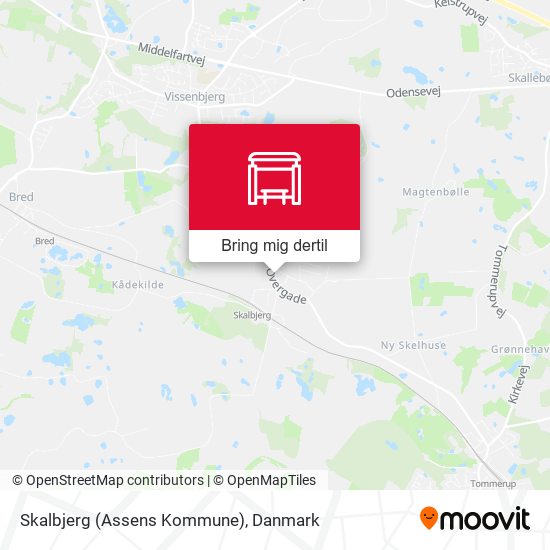 Skalbjerg (Assens Kommune) kort