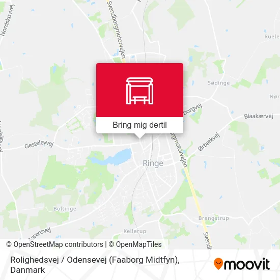 Rolighedsvej / Odensevej (Faaborg Midtfyn) kort