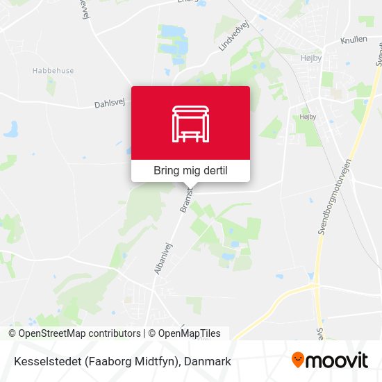 Kesselstedet (Faaborg Midtfyn) kort