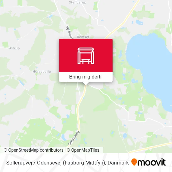 Sollerupvej / Odensevej (Faaborg Midtfyn) kort