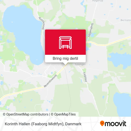 Korinth Hallen (Faaborg Midtfyn) kort
