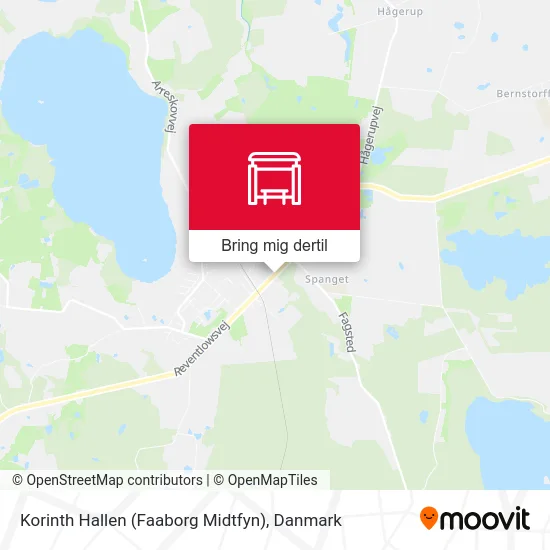Korinth Hallen (Faaborg Midtfyn) kort