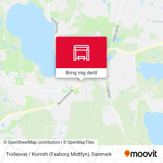 Trollesvej / Korinth (Faaborg Midtfyn) kort