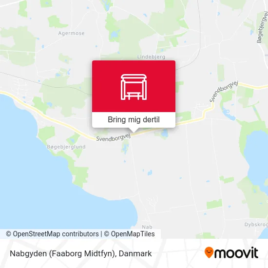 Nabgyden (Faaborg Midtfyn) kort