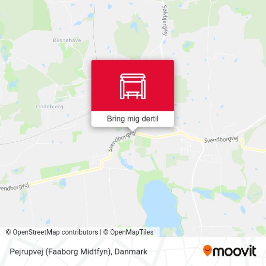 Pejrupvej (Faaborg Midtfyn) kort