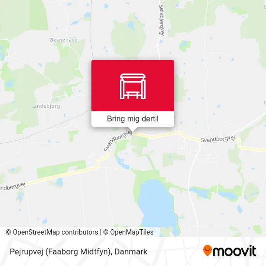 Pejrupvej (Faaborg Midtfyn) kort