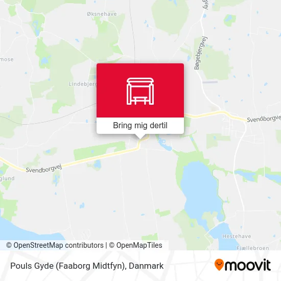 Pouls Gyde (Faaborg Midtfyn) kort
