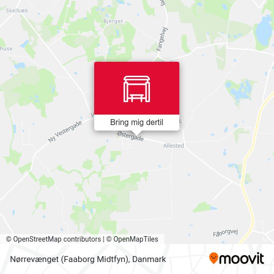 Nørrevænget (Faaborg Midtfyn) kort