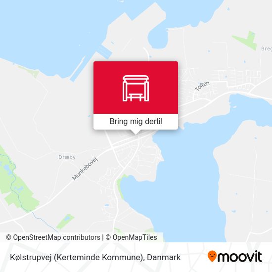 Kølstrupvej (Kerteminde Kommune) kort
