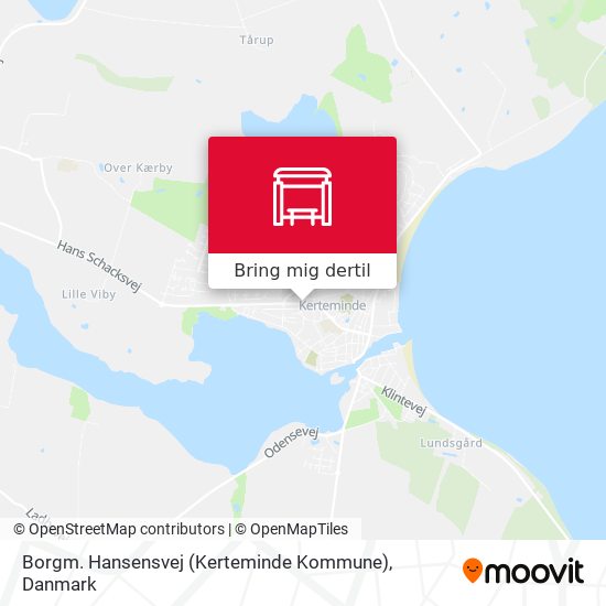 Borgm. Hansensvej (Kerteminde Kommune) kort