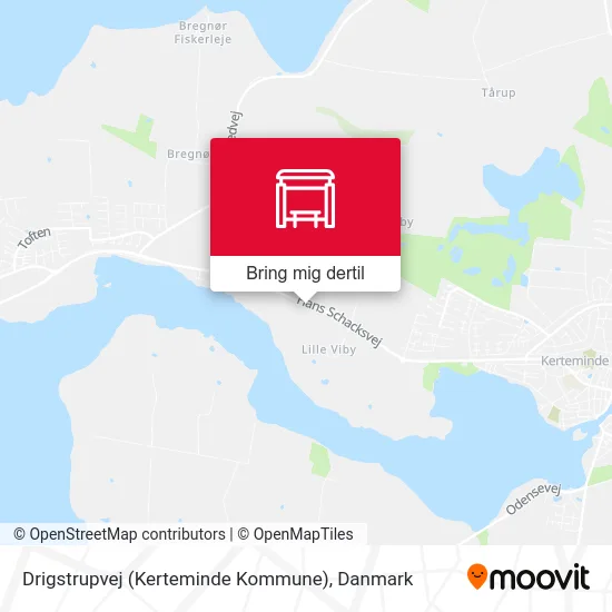 Drigstrupvej (Kerteminde Kommune) kort