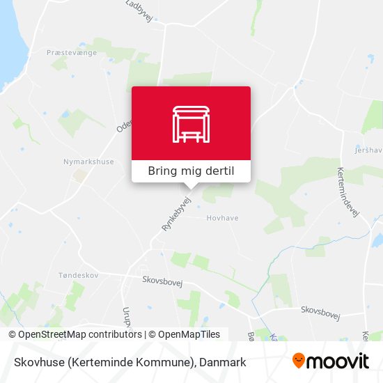 Skovhuse (Kerteminde Kommune) kort