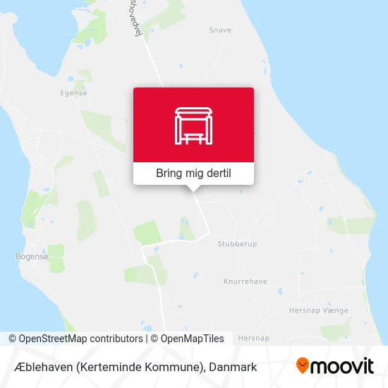 Æblehaven (Kerteminde Kommune) kort